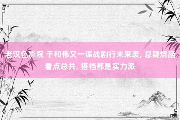 老汉色影院 于和伟又一谍战剧行未来袭, 悬疑烧脑看点总共, 
